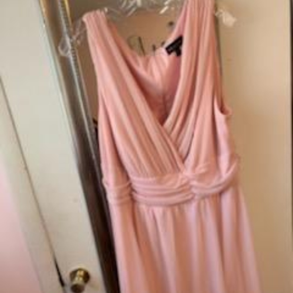 Pink Dress Size 20W Weddings/Prom/Spring/Summer